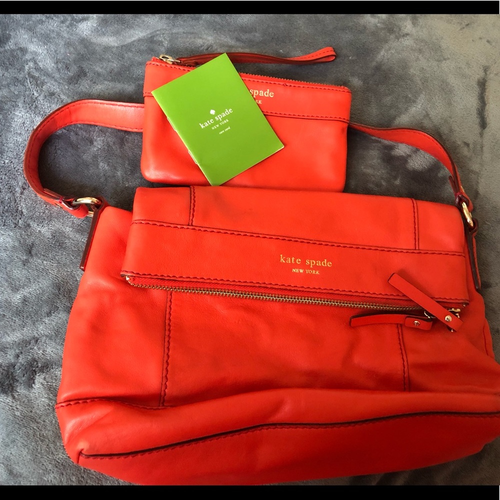 EUC Kate Spade handbag & wallet